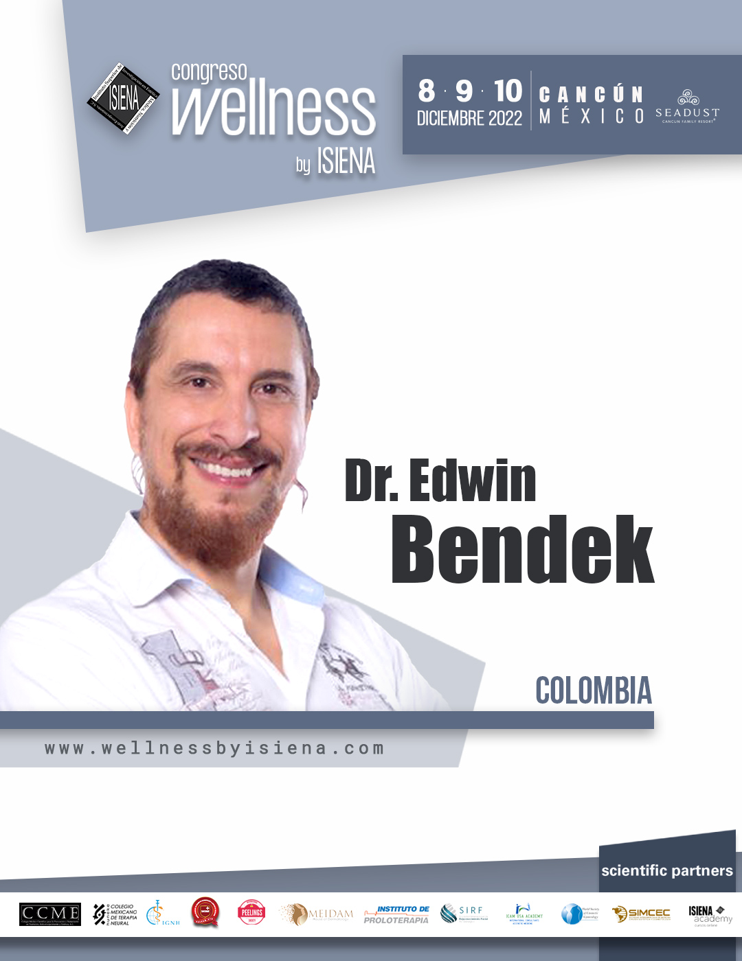 Dr. Edwin Bendek - Ponente ISIENA